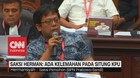 VIDEO: Saksi Herman: Ada Kelemahan Pada Situng KPU