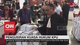 VIDEO: Langgar Etika, BW Usir Kuasa Hukum KPU