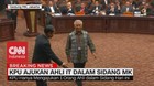VIDEO: Batal Ajukan Saksi, KPU Ajukan Ahli IT Dalam Sidang MK