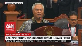 VIDEO: Ahli KPU: Situng Bukan Untuk Penghitungan Resmi