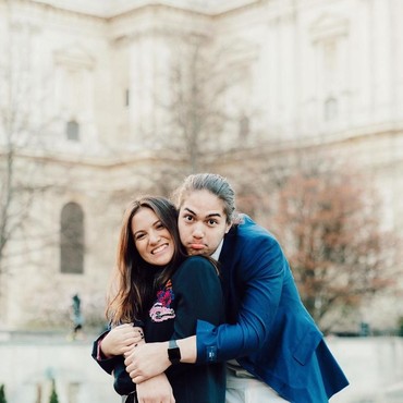 Marsha Aruan Hadir di Pertandingan Tinju El Rumi, Maia Sampai Salfok