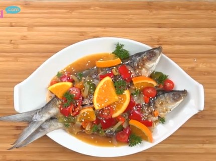 Resep Bandeng Bakar Saus Jeruk, Kreasi Olahan Ikan Asam Manis