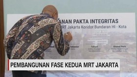 VIDEO: Pembangunan MRT Fase Kedua