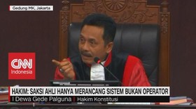 VIDEO: Hakim: Saksi Ahli Merancang Sistem Bukan Operator