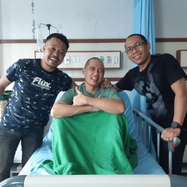 Didampingi Istri, Agung Hercules Cerita Kondisinya Saat Ini