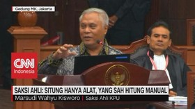 VIDEO: Saksi Ahli: Situng Hanya Alat, Yang Sah Hitung Manual