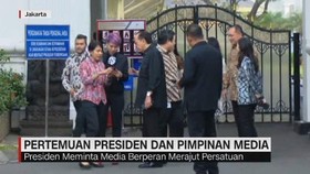 VIDEO: Pertemuan Presiden dan Pimpinan Media
