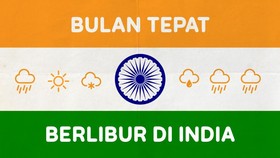 INFOGRAFIS: Bulan Tepat Berlibur di India