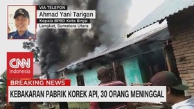 VIDEO: Pabrik Korek Api Terbakar, 30 Orang Meninggal