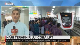 VIDEO: Hari Terakhir Ujicoba LRT