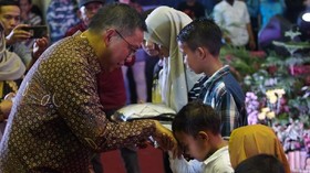 Inalum Gelar Halal Bihalal Sekaligus Beri Bantuan di Sumut