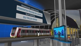 VIDEO: LRT Jakarta Siap Beroperasi