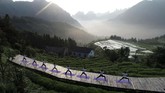 FOTO: Selaras Tubuh dan Pikiran dalam Hari Yoga Internasional Hari Yoga Internasional diperingati pada Jumat (21/6). Momen ini dirayakan oleh masyarakat di berbagai penjuru dunia.