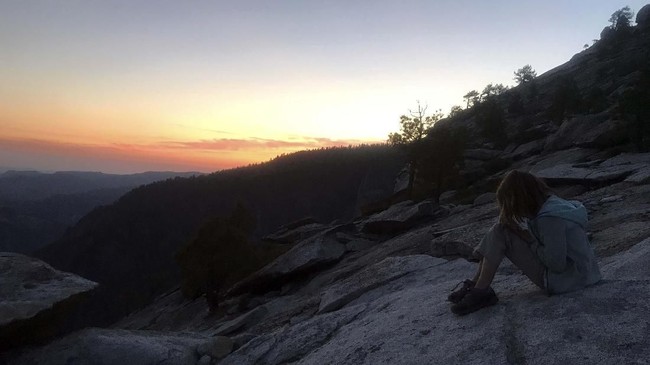 FOTO: Selah Schneiter, Pemanjat Tebing Cilik Asal Colorado