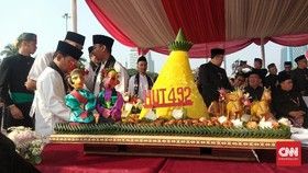 Netizen di #HutJakarta492: 'Pibesdey' hingga Wajah Jakarta
