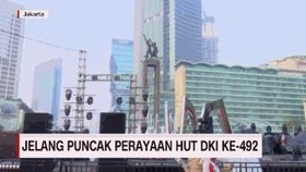 VIDEO: Jelang Perayaan Puncak HUT DKI ke-492