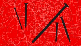 INFOGRAFIS: Zona Merah Ranjau Paku di Jakarta