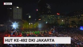 VIDEO: Kemeriahan HUT DKI Jakarta ke-492