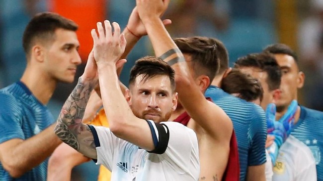 Dalam pertandingan perempat final Copa America 2019, Argentina berhasil menumbangkan Venezuela dengan skor 2-0.