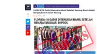 16 Gadis Hamil karena Bocah Ejakulasi di Kolam Renang, Faktanya Bagaimana?