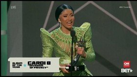 VIDEO: Cardi B Jadi Pemenang Utama BET Awards 2019