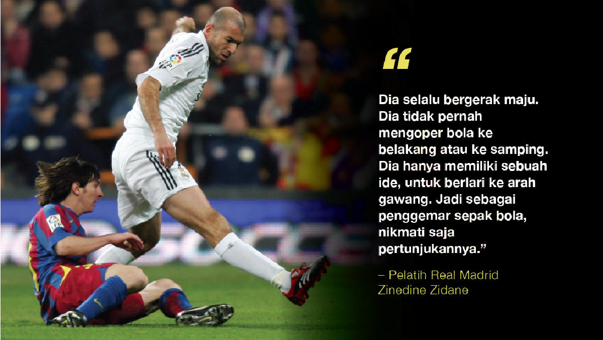FOTO: Kata Rival Soal Messi