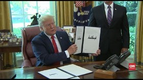 VIDEO: Trump Beri Sanksi Kepada Pemimpin Tertinggi Iran