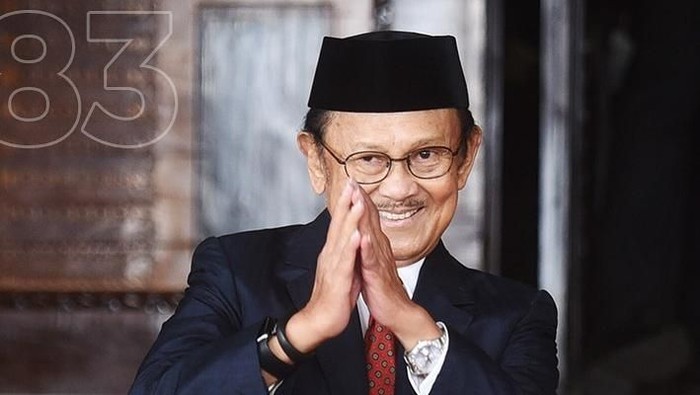 BJ Habibie ulang tahun ke-83