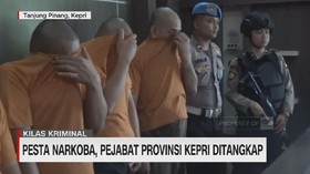 VIDEO: Pesta Narkoba, Pejabat Provinsi Kepri Ditangkap