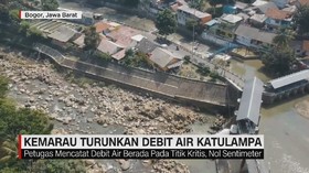 VIDEO: Kemarau Turunkan Debit Air Katulampa