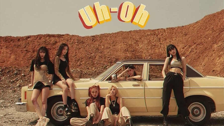 Lirik lagu dan video musik Uh-Oh - (G)I-DLE.