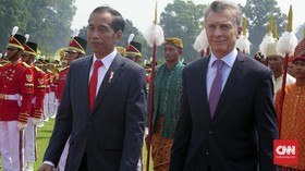 Presiden Argentina dan Istri Melawat ke Indonesia