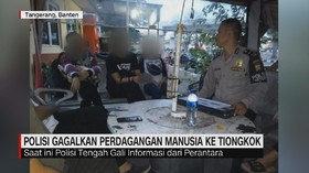 VIDEO: Polisi Gagalkan Perdagangan Manusia ke Tiongkok