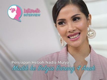 Persiapan Heboh Nadia Mulya Mudik ke Belgia Bareng 4 Anak
