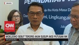 VIDEO: Moeldoko Sebut Teroris Akan Susupi Aksi Putusan MK