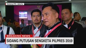 VIDEO: Yusril Yakin MK akan Tolak Gugatan BPN