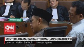 VIDEO: Menteri Agama Bantah Terima Uang Gratifikasi