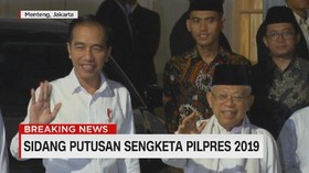 VIDEO: Semobil, Jokowi-Ma'ruf Meluncur ke Bandara Halim