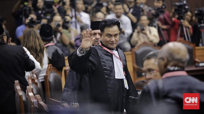 Tim hukum Jokowi-Ma'ruf semakin percaya diri MK menolak gugatan Prabowo-Sandi berdasarkan sidang putusan PHPU Pilpres 2019 yang sudah 'setengah jalan'.