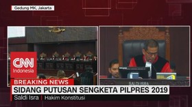 MK Tolak Eksepsi KPU-Tim Jokowi yang Protes Berkas Baru
