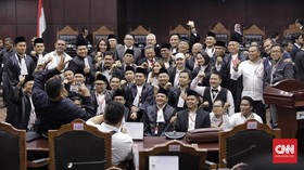 FOTO: Respons Kubu Jokowi-Prabowo atas Putusan MK