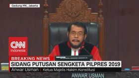 VIDEO: Ketua MK: Putusan Tak Mungkin Puaskan Semua