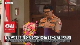 VIDEO: Perkuat Siber, Polri Gandeng ITB & Korea Selatan