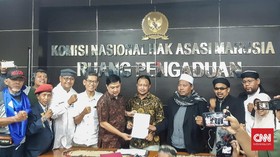 Usai Sampaikan Tuntutan, Massa GNKR Tinggalkan Komnas HAM