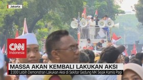 VDEO: Massa Akan Kembali Lakukan Aksi