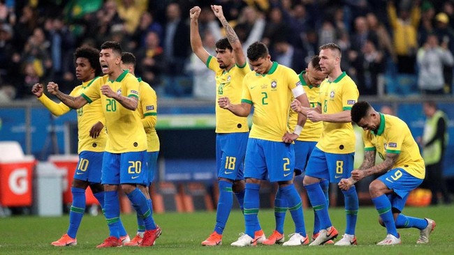 Tragedi Mineirazo membayangi timnas Brasil jelang menghadapi Argentina pada laga semifinal Copa America 2019.