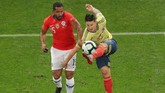 FOTO: Sanchez Antar Chile ke Semifinal Copa America 2019 Timnas Chile melenggang ke babak semifinal setelah menang adu penalti 5-4 atas timnas Kolombia pada babak delapan besar Copa America 2019.