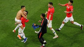 FOTO: Sanchez Antar Chile ke Semifinal Copa America 2019