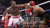 FOTO: Sensasi Cakap Tyson si Leher Beton Mike Tyson selalu memiliki komentar soal pertarungan, baik ketika kalah maupun menang. Tak jarang omongan petinju berjuluk 'Si Leher Beton' menjadi sensasi.
