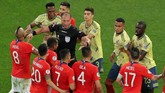 FOTO: Sanchez Antar Chile ke Semifinal Copa America 2019 Timnas Chile melenggang ke babak semifinal setelah menang adu penalti 5-4 atas timnas Kolombia pada babak delapan besar Copa America 2019.